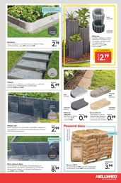 Gartensteine Angebot im aktuellen Hellweg Prospekt auf Seite 5