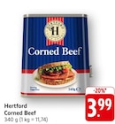 Corned Beef im EDEKA Prospekt Corned Beef von Hertford im aktuellen EDEKA Prospekt für 3,99 €