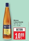 5 Stern Brandy Angebote von Metaxa bei Marktkauf Ulm für 10,99 €