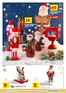 Promotion Renne Noël dans le prospectus Stokomani, valable du 29/10/2025 au 16/11/2025 Promo Renne Noël dans le catalogue Stokomani du moment à la page 4