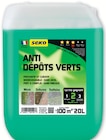 Anti-Dépôts Verts 20L - SEKO - Super U Anti-Dépôts Verts 20L - SEKO à 24,89 € dans le catalogue Super U