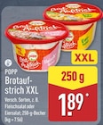 Brotaufstrich Fleischsalat von POPP für 1,89 € bei ALDI Nord im Angebot Brotaufstrich Fleischsalat von POPP im aktuellen ALDI Nord Prospekt