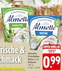 Aktuelles Frischkäse Natur oder Kräuter Angebot bei E center in Stuttgart ab 0,99 €