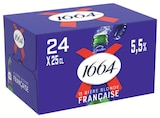 Bière blonde 5,5° - 1664 - Super U à Villeurbanne Bière blonde 5,5° - 1664 en promo chez Super U Villeurbanne à 7,16 €