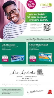 Aktueller mea - meine apotheke Prospekt (Drochtersen, 4 Seiten zum blättern mea - meine apotheke Prospekt Unsere Juni-Angebote mit 4 Seiten