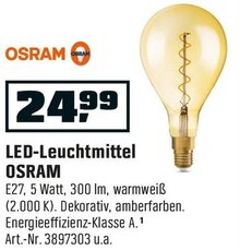 LED-Leuchtmittel bei OBI in Koblenz LED-Leuchtmittel im Angebot bei OBI Koblenz für 24,99 €