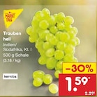 Trauben hell Angebote von Markt Tag bei Netto Marken-Discount Halle für 1,59 €