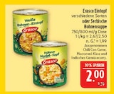 Aktuelle Bohnen Angebote bei Marktkauf in Leipzig Aktuelles Weiße Bohnen-Eintopf Angebot bei Marktkauf in Leipzig ab 2,00 €