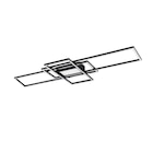 LED Deckenleuchte im XXXLutz Prospekt LED-DECKENLEUCHTE Irvine 105/42/6,5 cm von Novel im aktuellen XXXLutz Prospekt für 119,90 €