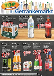 TOP Getränke Prospekt "Aktuelle Angebote", 4 Seiten, 22.06.2026 - 22.06.2026 Aktueller TOP Getränke Prospekt, "Aktuelle Angebote", mit Angeboten der Woche, gültig von 22.06.2026 bis 22.06.2026