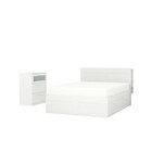 Schlafzimmermöbel 2er-Set weiß 180x200 cm Angebot in Schmatzfeld Schlafzimmermöbel 2er-Set weiß 180x200 cm im aktuellen Prospekt bei IKEA in Schmatzfeld