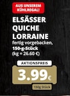 Elsässer Quiche Lorraine im Angebot bei REWE in Bergheim Elsässer Quiche Lorraine Angebote bei REWE Bergheim für 3,99 €