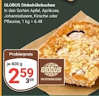 Dinkelrührkuchen Apfel Angebote von GLOBUS bei GLOBUS Koblenz für 2,59 €