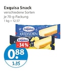 Käsekuchen im V-Markt Prospekt Snack Käsekuchen von Exquisa im aktuellen V-Markt Prospekt für 0,88 €