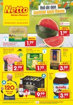 Netto Marken-Discount Prospekt für Würselen mit 45 Seiten Netto Marken-Discount Prospekt für Würselen: "Hol dir den Sommer nach Hause", 45 Seiten, 02.06.2020 - 06.06.2020
