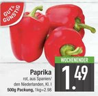 Paprika rot im EDEKA Prospekt Paprika rot von Gut & Günstig im aktuellen EDEKA Prospekt für 1,49 €