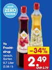 Frucht-sirup im Angebot bei Netto Marken-Discount in Hilden Frucht-sirup Angebote von Yo bei Netto Marken-Discount Hilden für 2,49 €