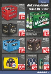 Bier im EDEKA Prospekt in Jüchen Aktueller EDEKA Prospekt mit Bier, "Aktuelle Angebote", Seite 21