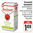 Spezialmehl verschiedene Sorten bei nah und gut im Ansbach Prospekt für 1,49 €