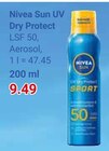 Sun UV Dry Protect Angebote von Nivea bei GLOBUS Trier für 9,49 €