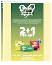 Promo Lipton dans le catalogue Carrefour du moment à la page 62