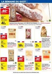 Saucisse Angebote im Prospekt "VENEZ GOÛTER AU MEILLEUR POUR DE BON !" von Carrefour auf Seite 14