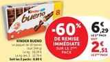 KINDER BUENO - Kinder - Super U à Nice KINDER BUENO - Kinder en promo chez Super U Nice à 2,51 €