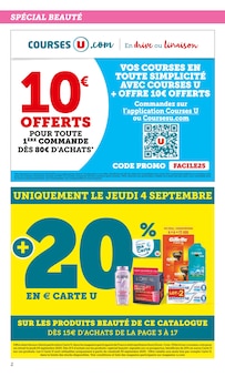 Prospectus Super U à Veynes, "Super U", 44 pages de promos valables du 02/09/2025 au 14/09/2025