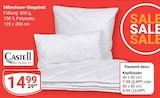 Mikrofaser-Steppbett im Angebot bei GLOBUS in Wetzlar Mikrofaser-Steppbett Angebote von Castell Bettwäsche bei GLOBUS Wetzlar für 7,99 €