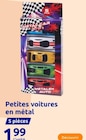 Petites voitures en métal - METALCAR en promo chez Action Villeneuve-d'Ascq à 1,99 €