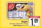 Bagels im EDEKA Prospekt Bagels von GUT&GÜNSTIG im aktuellen EDEKA Prospekt für 1,89 €