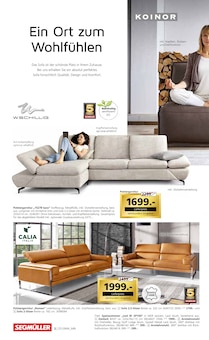 Sitzmöbel im Segmüller Prospekt "Wohndesign - Inspirierende Ideen für ihr Zuhause" mit 34 Seiten (Heidelberg)