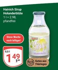 Sirup Holunderblüte Angebote von Hainich bei GLOBUS Gera für 1,49 €