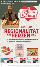 Ähnliche Angebote wie Rinderbratwurst im Prospekt "Aktuelle Angebote" auf Seite 14 von Kaufland in Mülheim