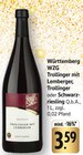 Trollinger mit Lemberger im Angebot bei E center in Ulm Trollinger mit Lemberger Angebote von Württemberg WZG bei E center Ulm für 3,59 €