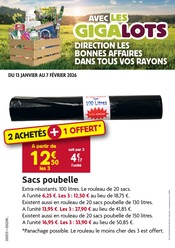 Poubelle Angebote im Prospekt "AVEC LES GIGALOTS DIRECTION LES BONNES AFFAIRES DANS TOUS VOS RAYONS" von LaMaison.fr Poubelle Angebote im Prospekt "AVEC LES GIGALOTS DIRECTION LES BONNES AFFAIRES DANS TOUS VOS RAYONS" von LaMaison.fr auf Seite 25