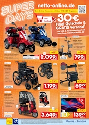 Fernseher im Netto Marken-Discount Prospekt in Apolda Aktueller Netto Marken-Discount Prospekt mit Fernseher, "Aktuelle Angebote", Seite 42