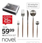 10 BESTECK-SET von novel im aktuellen XXXLutz Möbelhäuser Prospekt für 59,99 €
