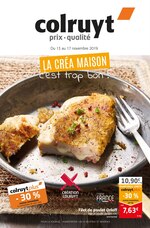 Catalogue Colruyt "La créa maison, c'est trop bon !", 8 pages, à Vandœuvre-lès-Nancy, 13/11/2019 - 17/11/2019 Prospectus Colruyt "La créa maison, c'est trop bon !", 8 pages, à Vandœuvre-lès-Nancy, 13/11/2019 - 17/11/2019