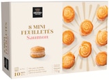 8 Mini Feuilletés Saumon - ERHARD - Colruyt à Besançon 8 Mini Feuilletés Saumon - ERHARD en promo chez Colruyt Besançon à 5,95 €