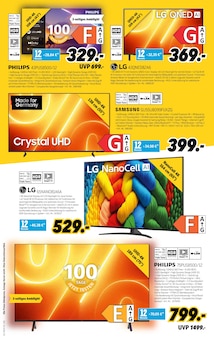 Fernseher im MEDIMAX Prospekt "RAUSVERKAUF WEGEN INVENTUR" mit 8 Seiten (Halle (Saale))