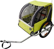 Remorque vélo 2 enfants - Carrefour à Aulnay-sous-Bois Remorque vélo 2 enfants en promo chez Carrefour Aulnay-sous-Bois à 99,00 €