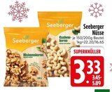 Walnusskerne im Angebot bei EDEKA in Augsburg Walnusskerne Angebote von Seeberger bei EDEKA Augsburg für 3,33 €