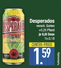 Original von Desperados im aktuellen EDEKA Prospekt für 1,59 €