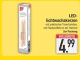 LED-Echtwachskerzen im EDEKA Prospekt LED-Echtwachskerzen von Gut&Günstig im aktuellen EDEKA Prospekt für 4,99 €