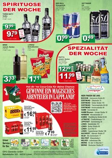 Red Bull im aktuellen GetrĂ€nke Paradies Prospekt (Bochum) Red Bull im GetrĂ€nke Paradies Prospekt "DIE GETRĂNKEKĂNNER" mit 4 Seiten (Bochum)