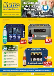 Netto Marken-Discount Prospekt für Isernhagen: "DER ORT, AN DEM DU IMMER AUSGEZEICHNETE PREISE FINDEST.", 2 Seiten, 20.04.2026 - 25.04.2026