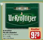 Ur-Krostitzer Pils oder alkoholfrei bei REWE im Prospekt "" für 9,79 €