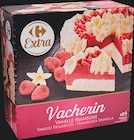 Vacherin glacé - CARREFOUR EXTRA en promo à 4,65 € chez Supermarchés Match Vacherin glacé - CARREFOUR EXTRA dans le catalogue Supermarchés Match