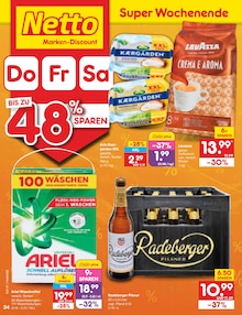 Waschmittel im Netto Marken-Discount Prospekt "Aktuelle Angebote" mit 71 Seiten (Hamburg)